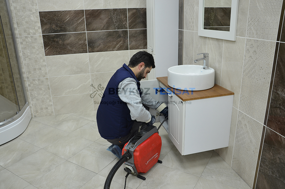 lavabo tıkanıklığı açma